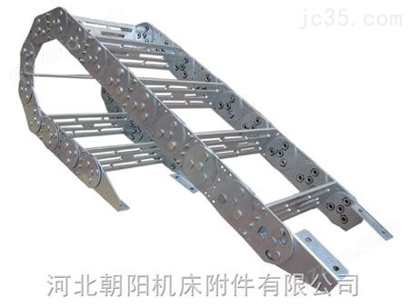 机械穿线桥式钢铝拖链