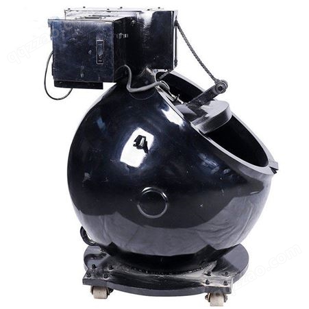2.5kg防爆桶 球形防爆罐 可移动防爆球 拖车式防暴球