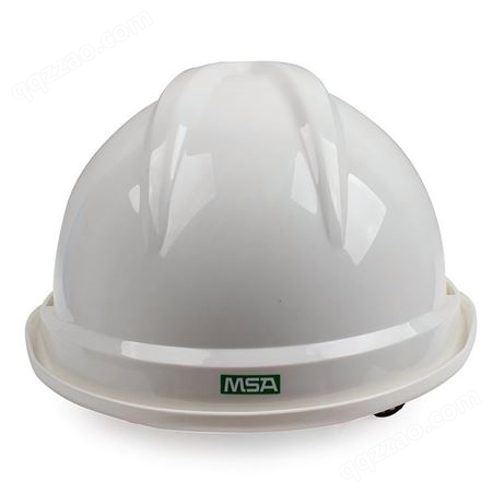 梅思安MSA 10146665 V-Gard 豪华型安全帽 白色ABS帽壳 一指键帽衬
